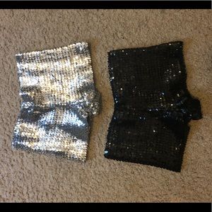 Sequin booty shorts